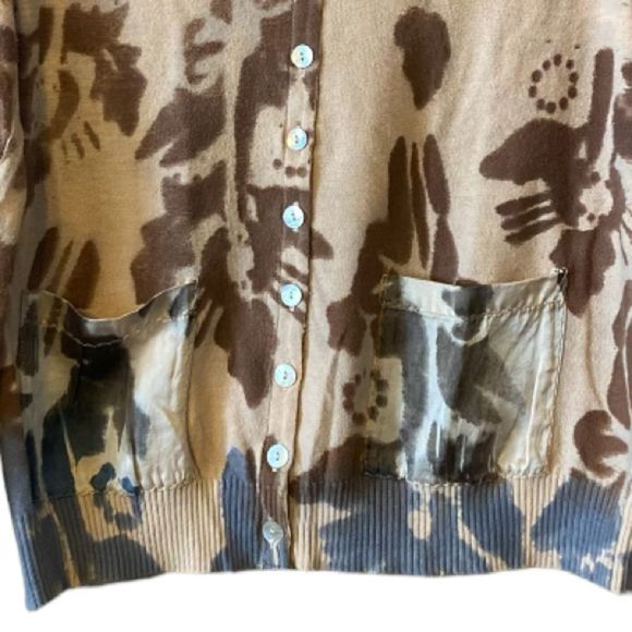 Sundance Button Front Sweater / Cardigan With Front Pockets Size Small - Picture 3 of 6